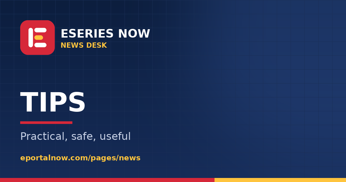Eseries Now News: Tips