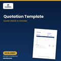 Quotation Template (Excel) cover