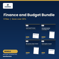 Finance and Budget Bundle (Printable PDFs and Excel) cover