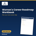 Women's Career Roadmap Workbook (Printable PDF) cover