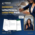 Letterhead & Letter Pad Pack cover - Eseries | E-Portal Now