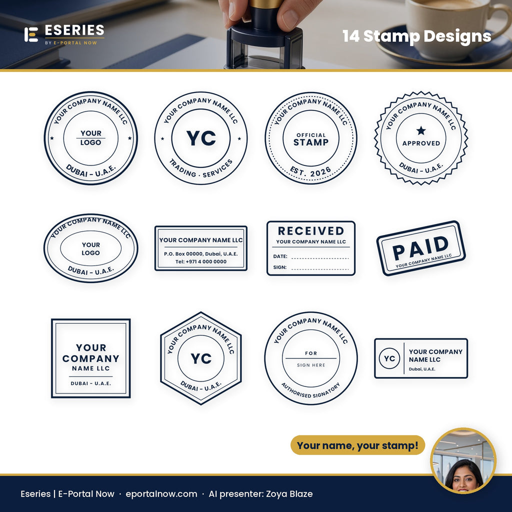 Company Stamp & Seal Pack preview - Eseries