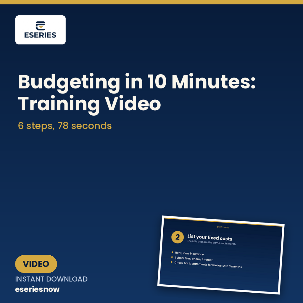 Budgeting for Beginners: 10-Minute Video – preview 3