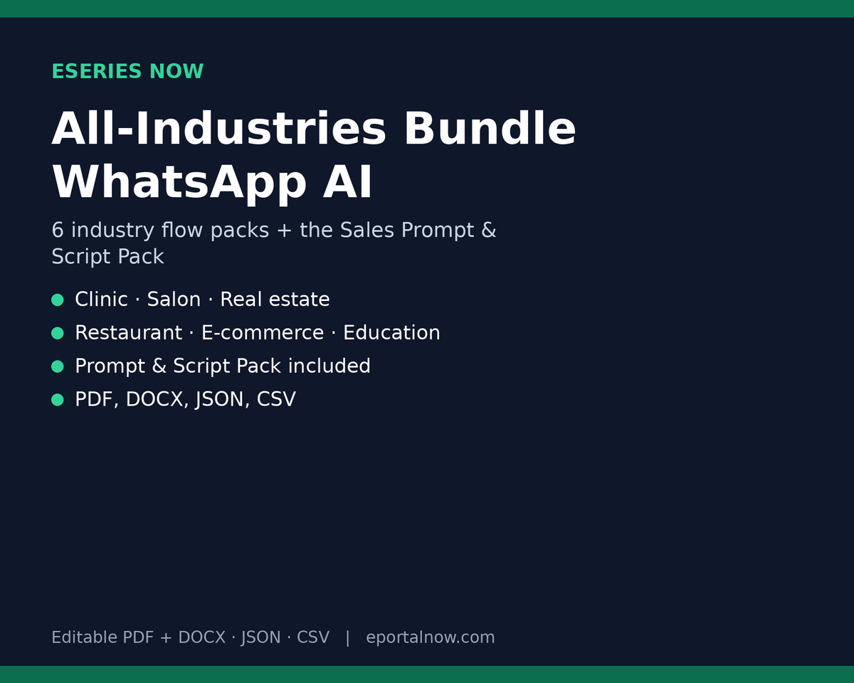 WhatsApp AI All-Industries Bundle