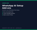 WhatsApp AI Setup Add-ons