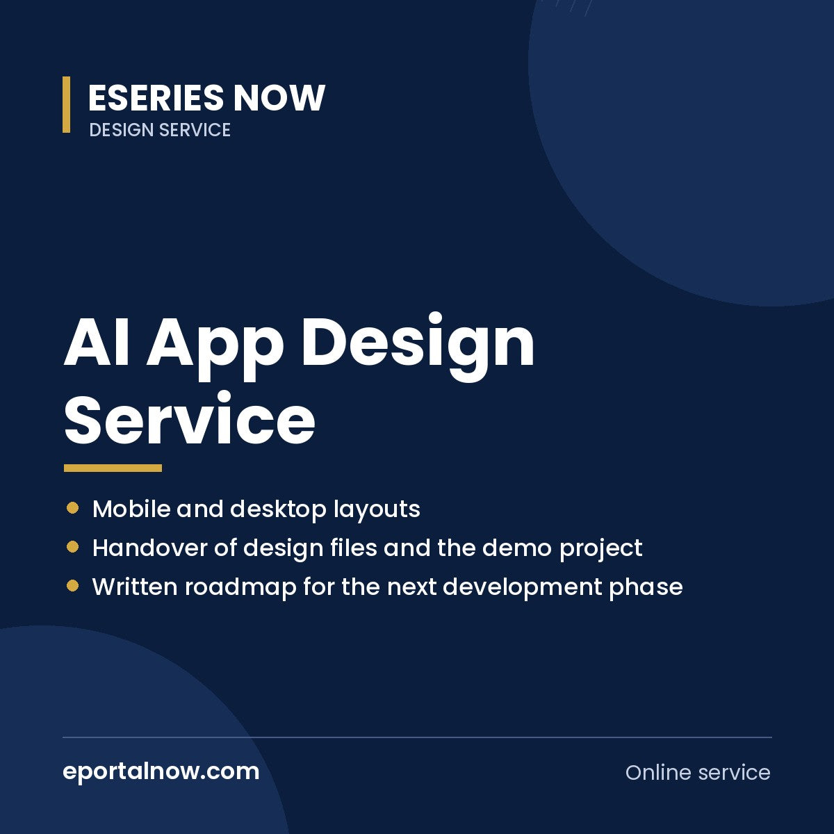 AI App Design Service | Eseries Now