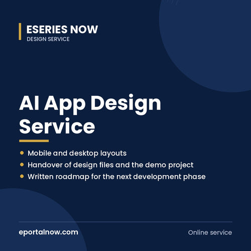 AI App Design Service | Eseries Now