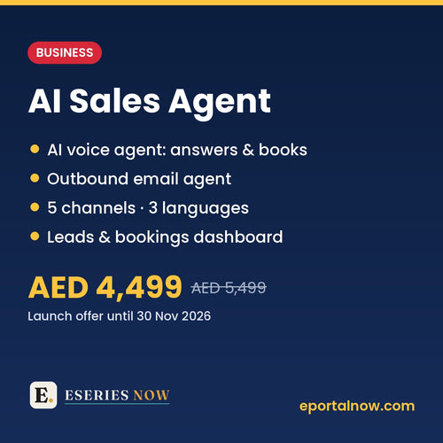 AI Sales Agent Setup: Business by Eseries Now