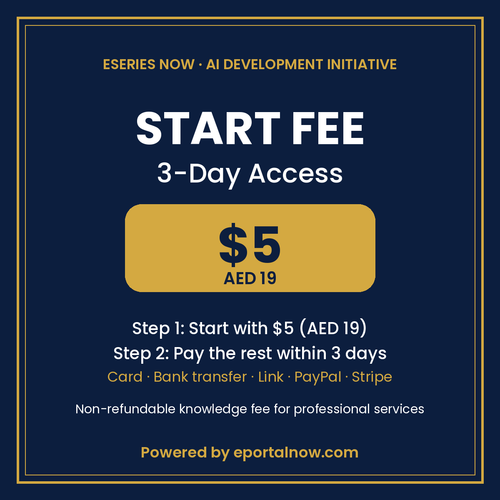 AI Development Initiative: 3-Day Access – cover image, Eseries Now