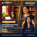 WhatsApp Marketing Templates Pack cover, Eseries