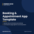 Booking & Appointment App Template | Eseries Now