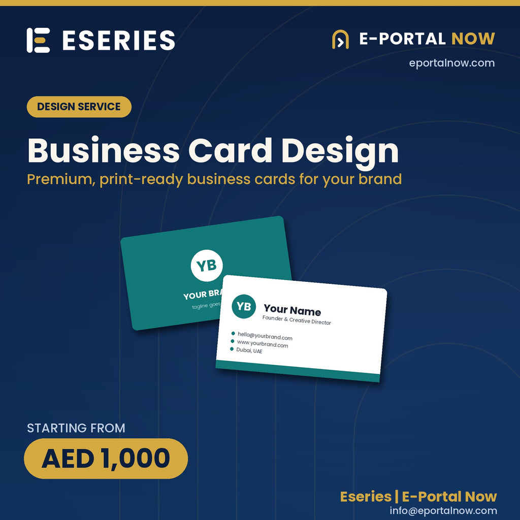 Business Card Design Service | Eseries | E-Portal Now