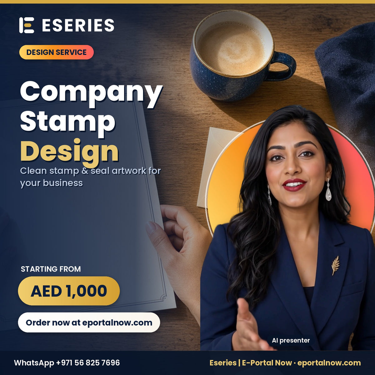 Eseries | E-Portal Now with AI presenter Zoya Blaze