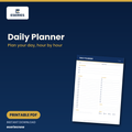 Daily Planner printable PDF cover - Eseries