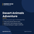 Desert Animals Adventure: Kids Coloring Book Ages 3-8 (Printable PDF) | Eseries Now