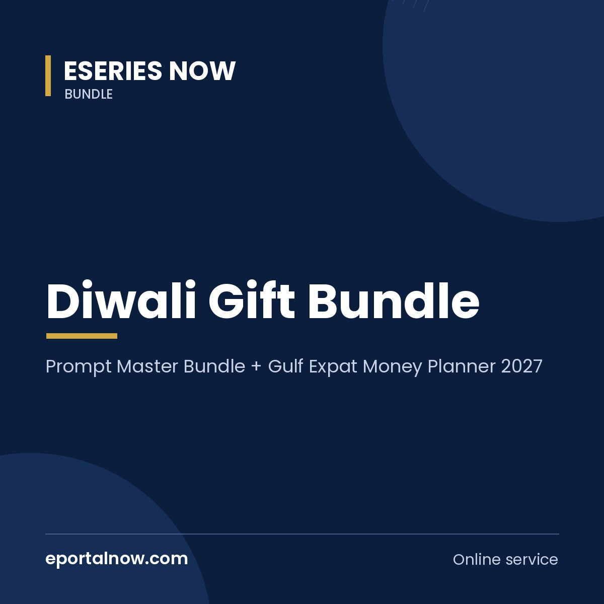 Diwali Gift Bundle: Prompt Master Bundle + Gulf Expat Money Planner 2027 | Eseries Now
