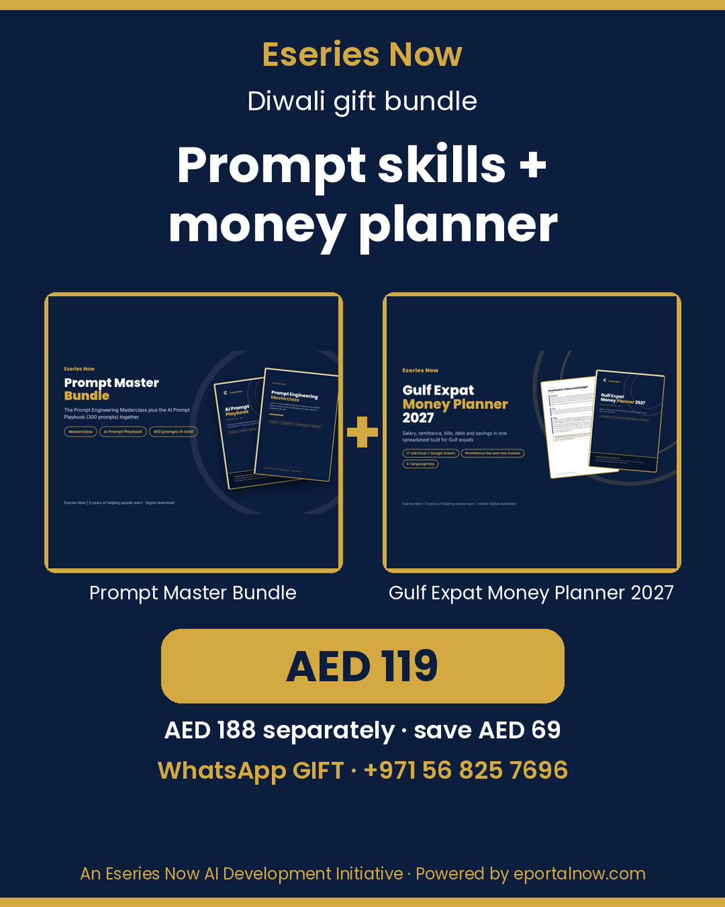 Diwali Gift Bundle: AI Prompts + Money Planner, preview 2