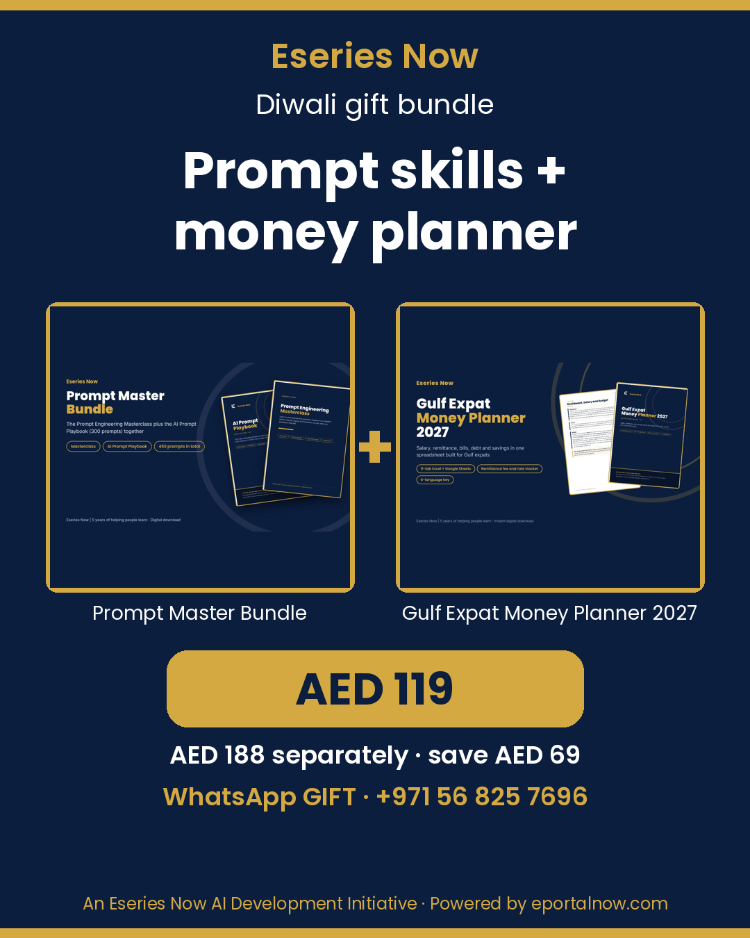 Diwali Gift Bundle: AI Prompts + Money Planner, preview 2