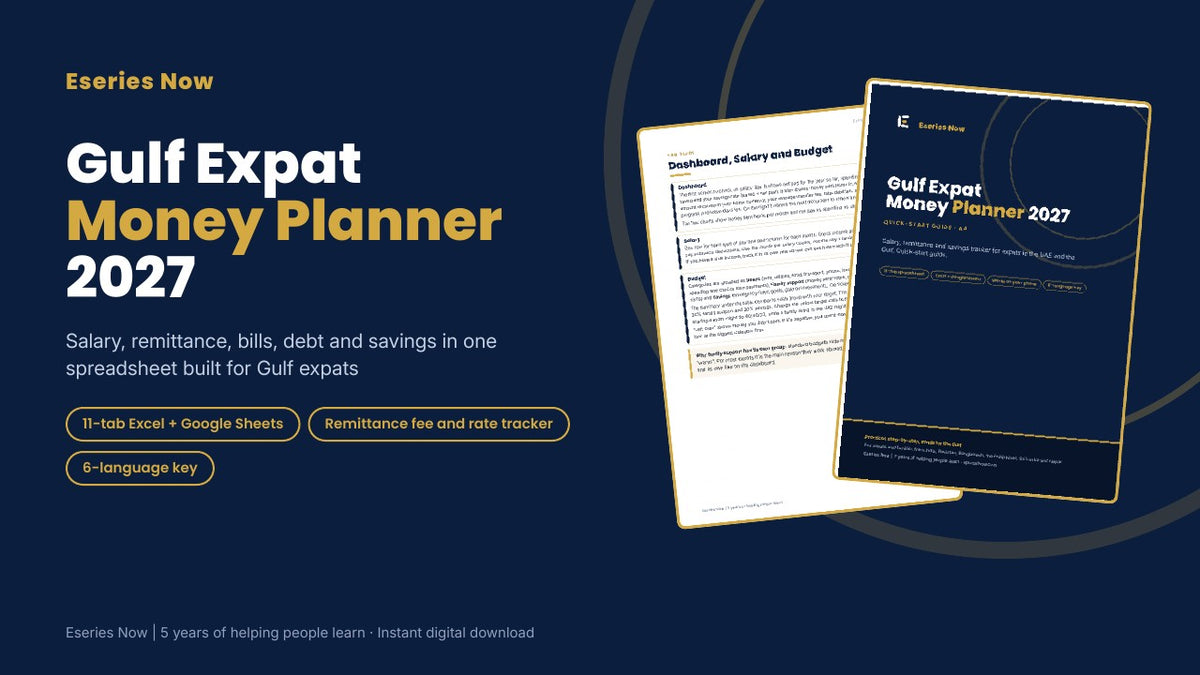 Gulf Expat Money Planner 2027 cover
