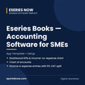 Eseries Books — Accounting Software for SMEs (App Template + Setup) | Eseries Now