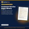 Customer Service Reply Library: 150 Templates for Email, Chat & WhatsApp by Eseries Now