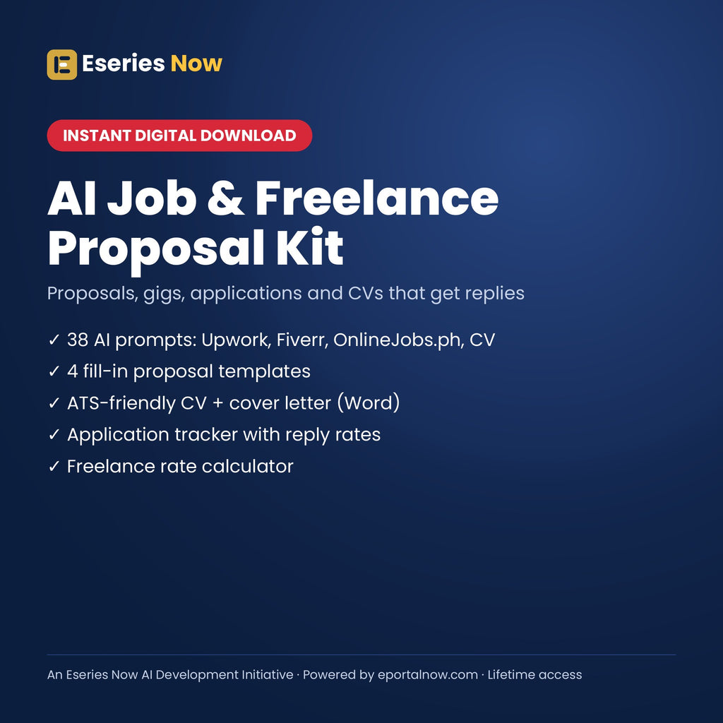 AI Job & Freelance Proposal Kit cover
