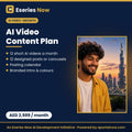 AI Video Content Plan Growth: AED 2,599 per month