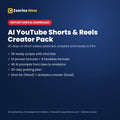 AI YouTube Shorts & Reels Creator Pack cover