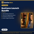 Business Launch Bundle: UAE Business Starter Kit, Canva for Beginners ebook and AI Starter Prompt Pack, AED 149