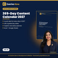 365-Day Social Media Content Calendar & Caption Planner 2027 by Eseries Now
