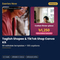 Eseries Now AI content pack for Philippines online sellers, with sample work for a demo shop