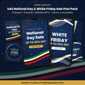 UAE National Day & White Friday Sale Post Templates