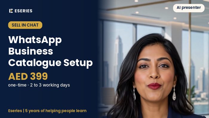 WhatsApp Business Catalogue Setup