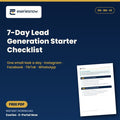Free: 7-Day Lead Generation Starter Checklist (EN, Bengali, Hindi)