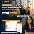 Eseries team performance software cover with Zoya Blaze, AI presenter