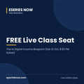FREE Live Class Seat: The AI Digital Income Blueprint (Sat 31 Oct, 8:30 PM Dubai) | Eseries Now