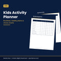Kids Routine & Chore Chart Printables – cover image, Eseries Now