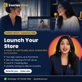 Launch Your Store: Shopify store setup plus 3 months of website care, Eseries Now