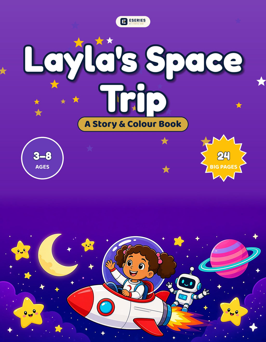 Layla's Space Trip: front cover
