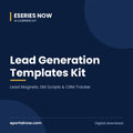 Lead Generation Templates Kit: Lead Magnets, DM Scripts & CRM Tracker | Eseries Now