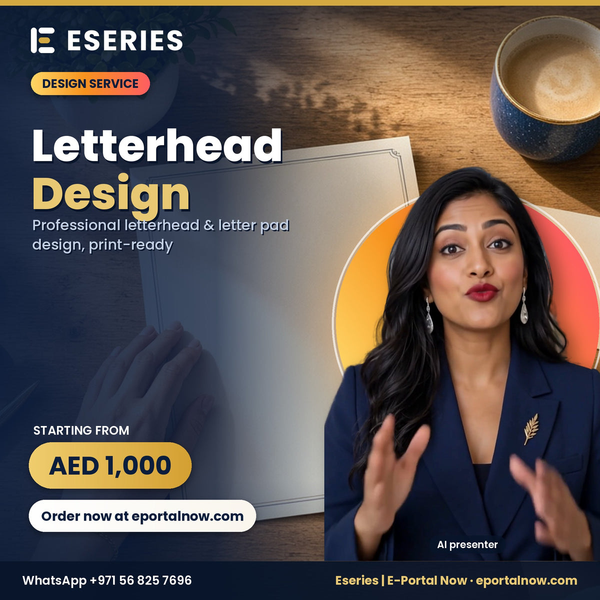 Eseries | E-Portal Now with AI presenter Zoya Blaze