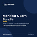 Manifest & Earn Bundle: Ebook + 2 Journals + Starter Kit + Money Planner | Eseries Now