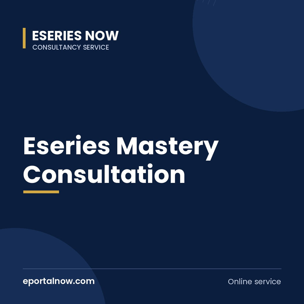 Eseries Mastery Consultation | Eseries Now
