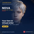 Your Own AI Virtual Artist, NOVA by Eseries Now AI singer, made with AI