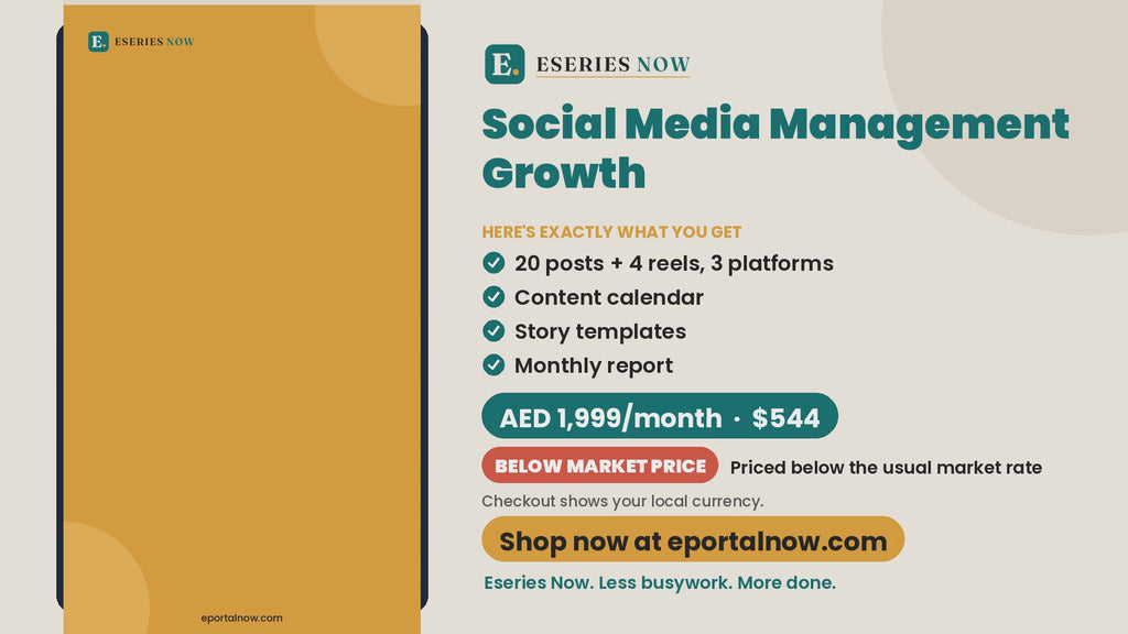 Social Media Management Growth demo video: what you get and price | Eseries Now