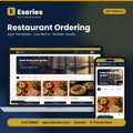 Restaurant Ordering App Template — Eseries cover — Eseries · E-Portal Now