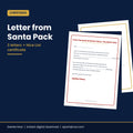 Letter from Santa Printable + Nice List – cover image, Eseries Now