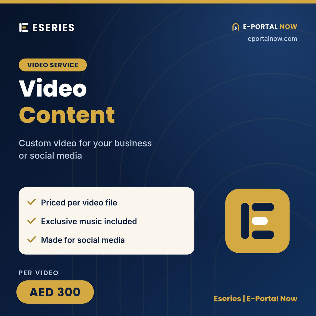 Video Content | Eseries | E-Portal Now