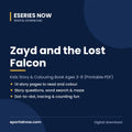 Zayd and the Lost Falcon: Kids Story & Colouring Book Ages 3-8 (Printable PDF) | Eseries Now