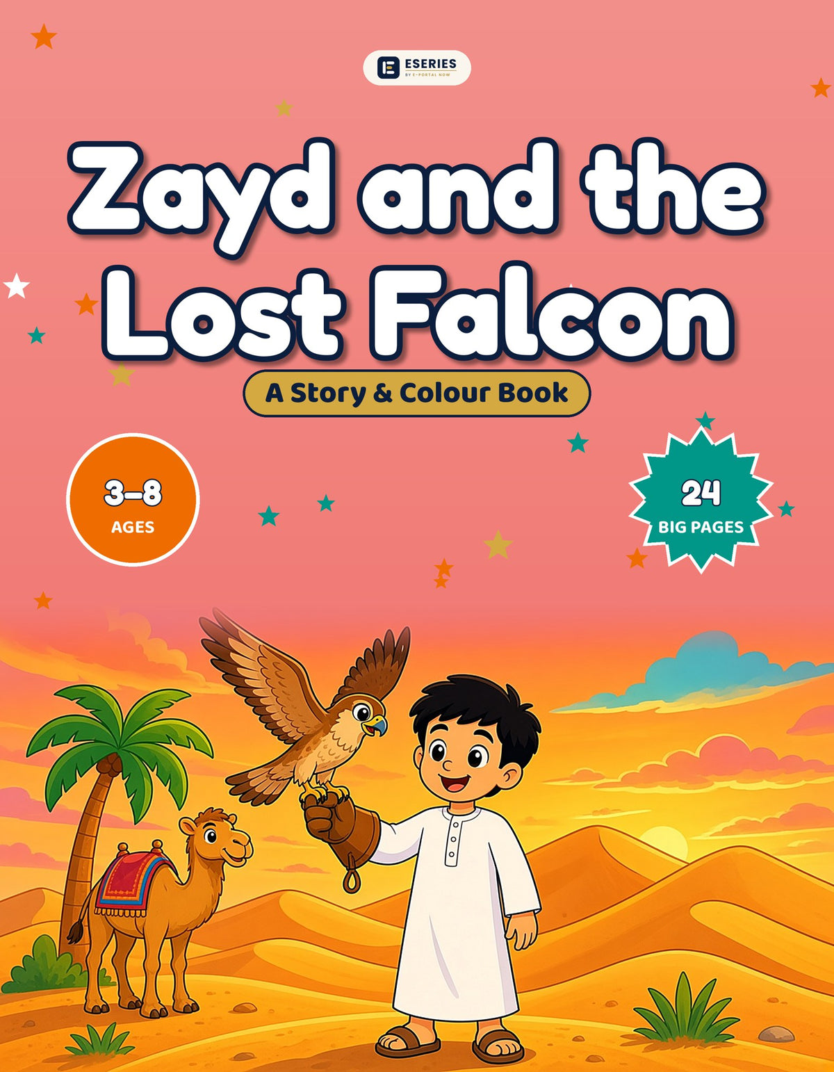 Zayd and the Lost Falcon: front cover